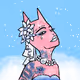 PinkCat Holiday Card