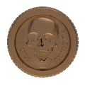 Bronze SKuLZ Coin