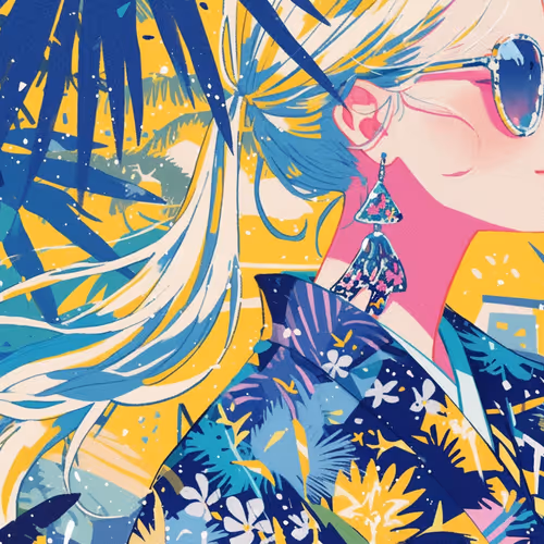 Tokyo Sunglasses Girl Limited #1