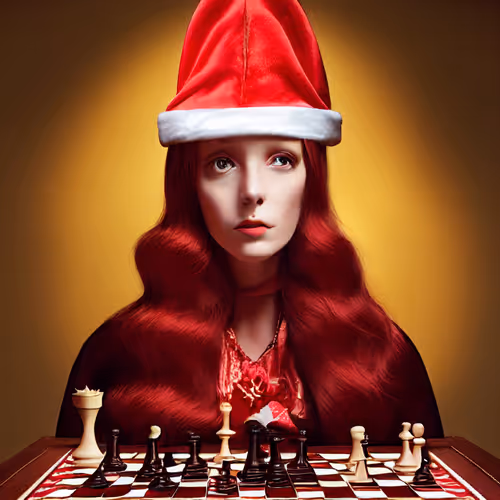 Queen's Gambit Christmas edition