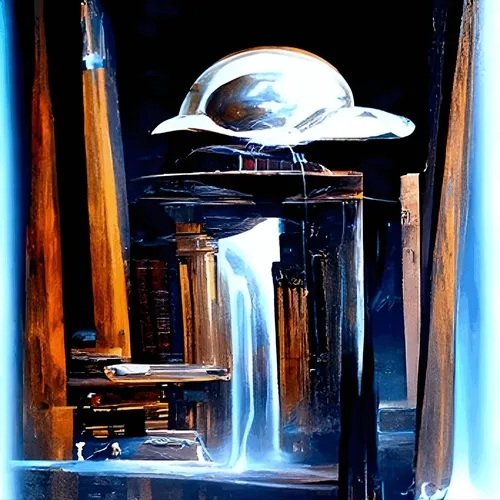 Photovoltaic Cell A.I. Art Collection