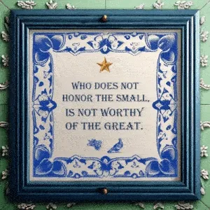 Wisdom Tiles from the Old Country