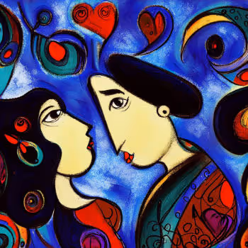 The Lovers by Steefle