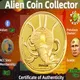 Alien Coin Collector CoA