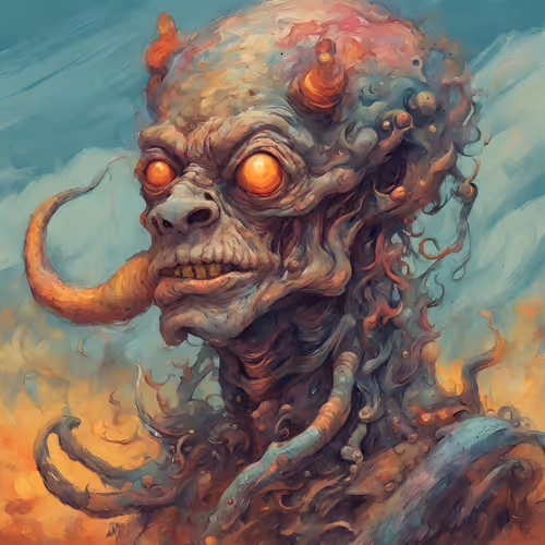 Monster zombie creature!