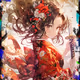 【ファンサイト】【複製原画】御江戸の剣姫：牡丹野 花梨