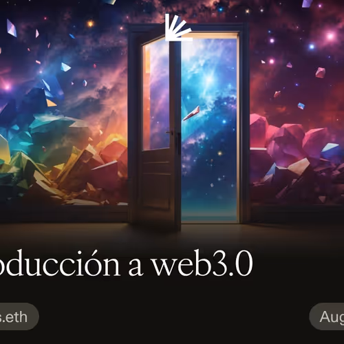 Introducción a web3.0