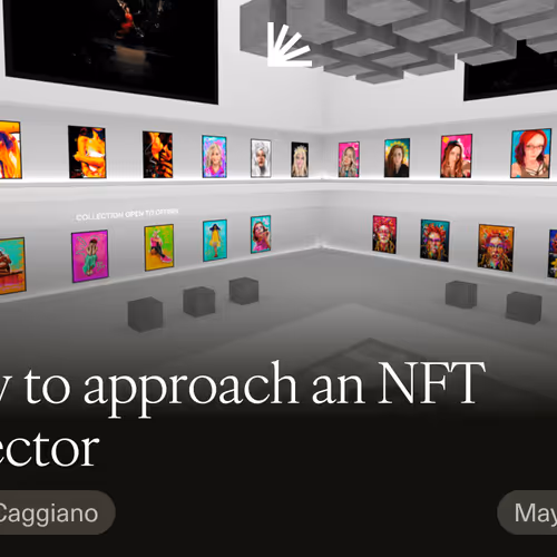 How to approach an NFT collector