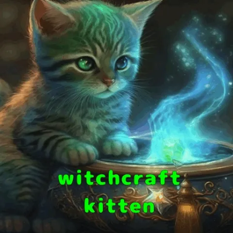 witchcraft kitten