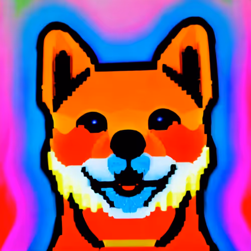 tripping shiba inu