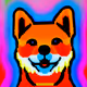 tripping shiba inu
