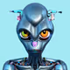 Robot Alien Monkey