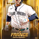 Seattle Mariners™ Ty France American League Base Golden 4 Super Rare