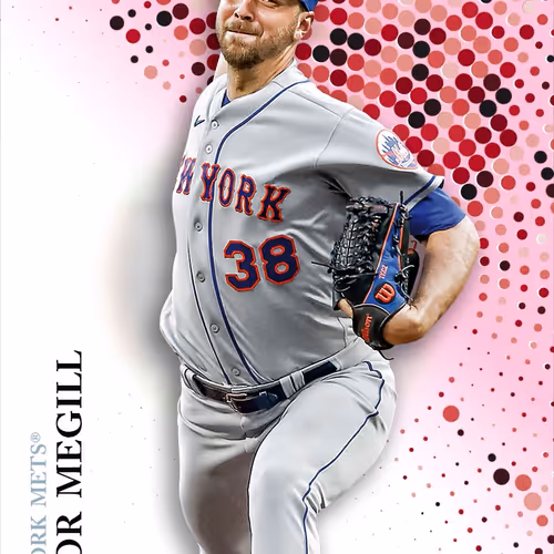 New York Mets® Tylor Megill Base Pink 1211 Uncommon