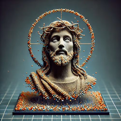 # Eternal Particles: The Molecular Christ NFT