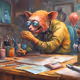 Art of anthropomorphic animals