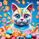 Bitcoin Candy Cat