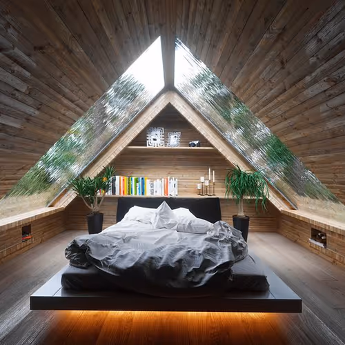 UNI PHI Glamping Ironton A-Frame