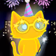 New Year's Cat by PippyTheRobot x Reddit Collectible Avatars