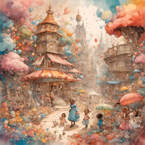 A mother in the world of her children