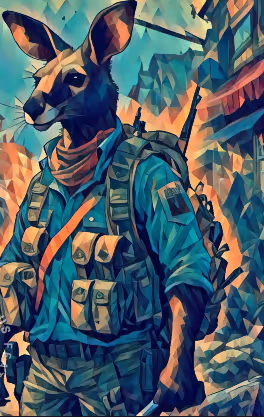 deer commando sketch