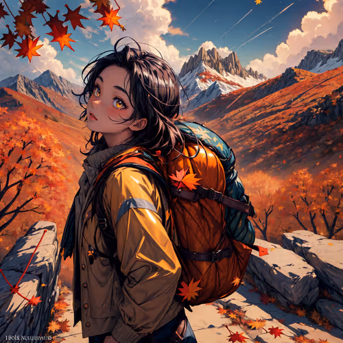 ダイオジ×白夜　山ガール1