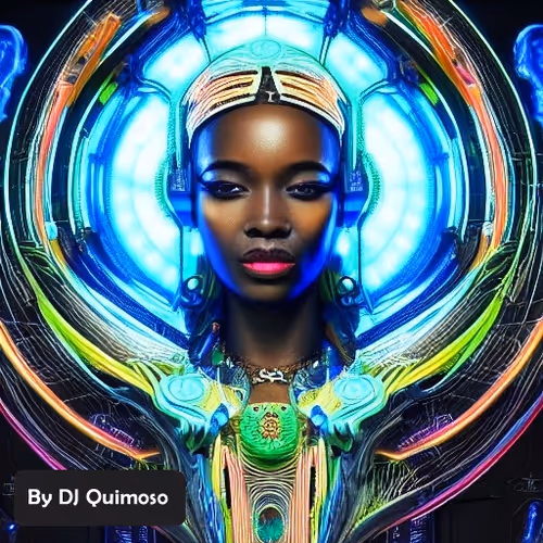 Cyber African Woman