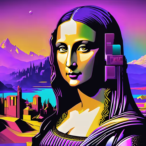 "Psychedelic Lisa: Cyber Edition"