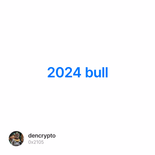 2024 bull