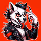 punky wolf Nft
