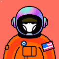 Astronot in the Ocean