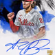 Philadelphia Phillies® Alec Bohm Rookie and Future Phenoms Facsimile Signature Blue 61 Sup