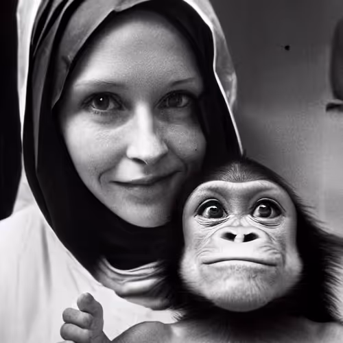 Madonna of the monkeys / photo album