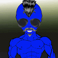 muscular alien