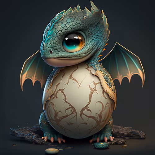 RARE DRAGONS BABY