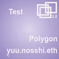 Test NFT yuunosshi.eth