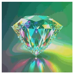 Radiant Gemstone Reverie