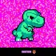 Baby T-Rex Pixel Art