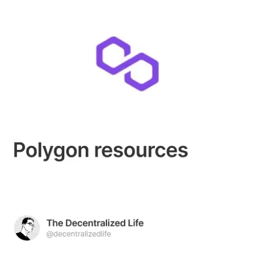 Polygon resources