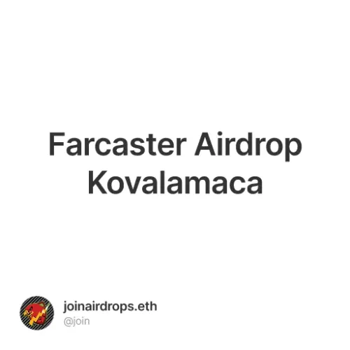 Farcaster Airdrop Kovalamaca
