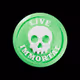 Immortal Promise Button Mint