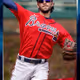 Atlanta Braves™ Dansby Swanson Postseason Base Navy 60 Uncommon