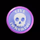 Immortal Promise Button Purple Duo
