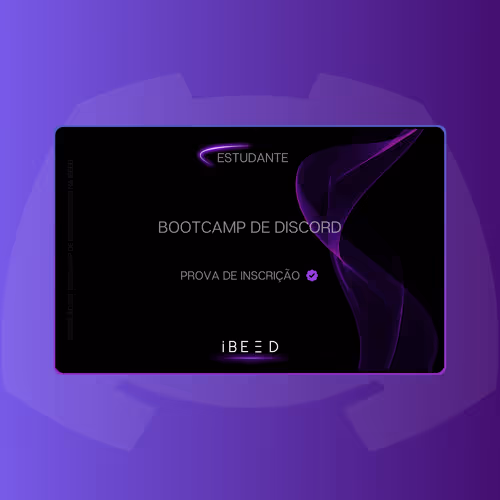 iBEED Bootcamp de Discord 2023 - Inscricoes