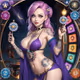 Artzy Tarot - Wheel of Fortune - LMNFT