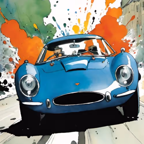 Cartoonistic Supercars