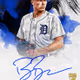 Detroit Tigers® Beau Burrows Rookie and Future Phenoms Facsimile Signature Blue 22 Super R