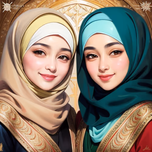 Elegance in hijab