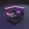 3D Ethereum Room