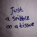 Just a scribble on a tissue